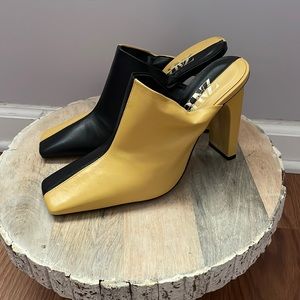 Zara two tone mules
